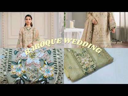 BAROQUE CHANTELLE LUXURY WEDDING COLLECTION| 3 PIECE UNSTITCHED DRESS| BY SHAEBIZ