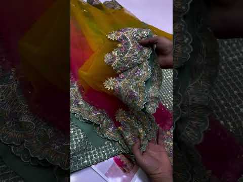 BAROQUE LATEST MULTI BRIDAL 3 SILK MAXI| UNSTITCHED WEDDING EDITION| TOP PAKISTANI DRESS BY SHAEBIZ