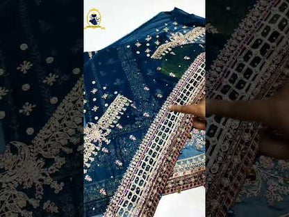 MARIA.B CHIFFON COLLECTION| AYEZA KHAN | TOP PAKISTANI DRESS BY SHAEBIZ