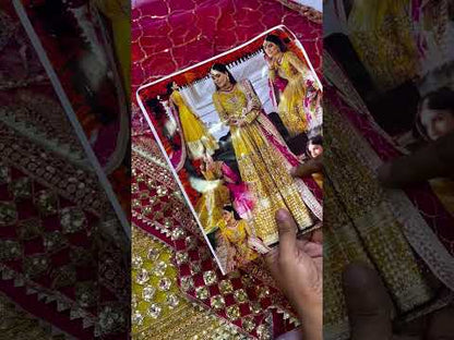 MARYAM N MARIA 2026 LUXURY BRIDAL MAXI | MEHNDI COLLECTION| TOP PAKISTANI DRESS BY SHAEBIZ