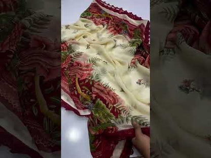 MARIA B LUXURY MPRINTS| LAWN DIGITAL PRINT UNSTITCHED LAWN COLLECTION BY SHAEBIZ