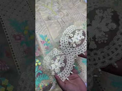 MARIA.B LAWN CHICKEN KARI LUXURY UNSTITCH EID COLLECTION BY SHAEBIZ