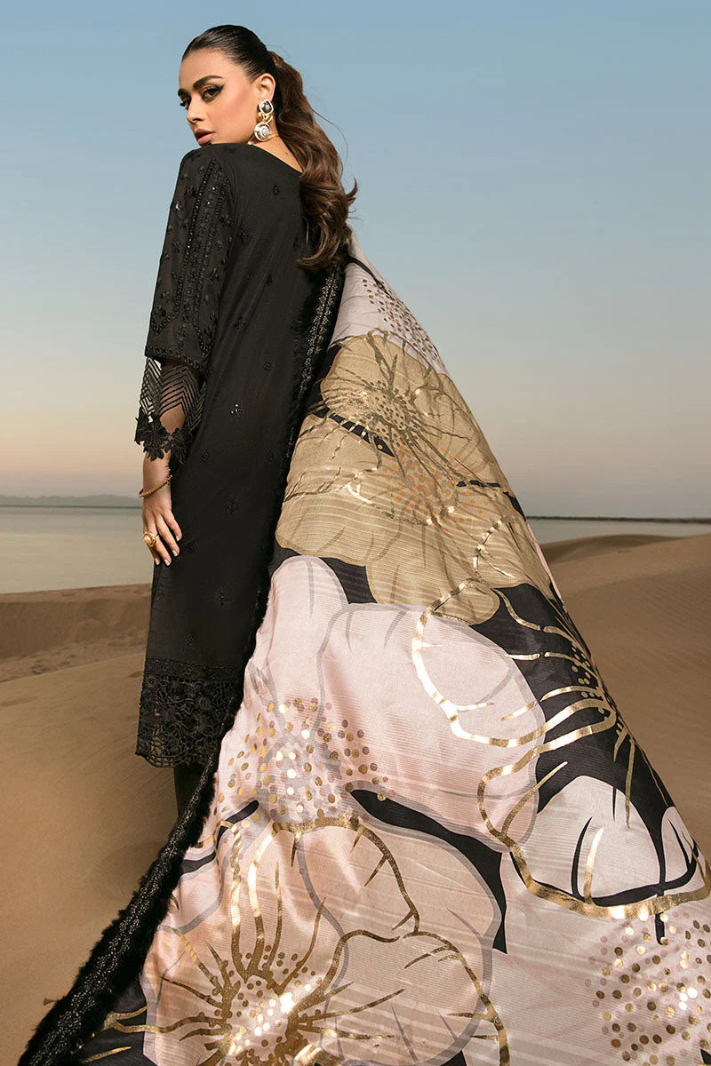 SHAEBIZ Presenting Top Pakistani Dress,Lawn collection[Rang Rasiya] wore by Sadaf kanwal