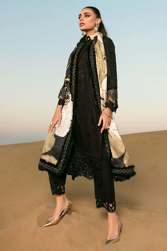 SHAEBIZ Presenting Top Pakistani Dress,Lawn collection[Rang Rasiya] wore by Sadaf kanwal