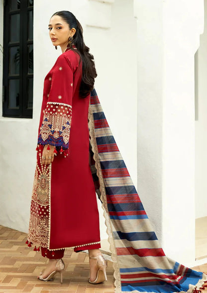 ZAINAB CHOTTANI MEHROON CHICKEN KARI COLLECTION| TOP PAKISTANI DRESS BY SHAEBIZ