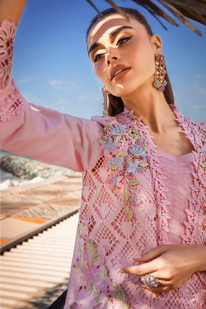 RANG RASIYA PINKY LUXURY LAWN COLLECTION|TOP PAKISTANI DRESS BY SHAEBIZ