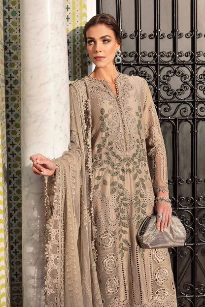 princess polly baby blue dress Zaaviay | Zhileh | Pakistani clothing online main image 1