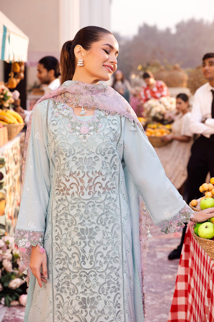 SARDINIA CHICKEN KARI AND LASER CUT EMBROIDERY| UNSTITCHED COLLECTION BY SHAEBIZ