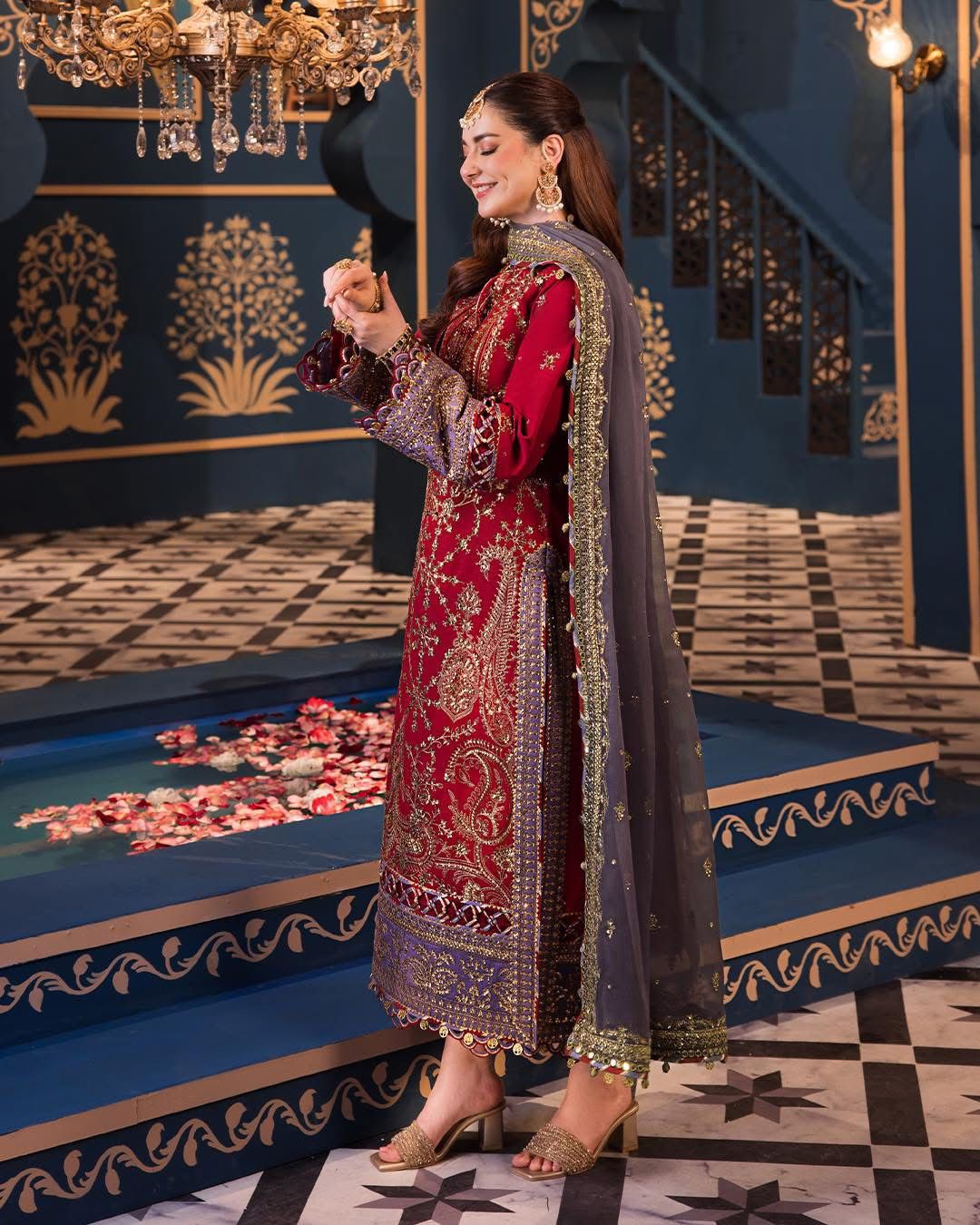 ASIM JOFA BARATI CHIFFON COLLECTION| TOP PAKISTANI DRESS BY SHAEBIZ