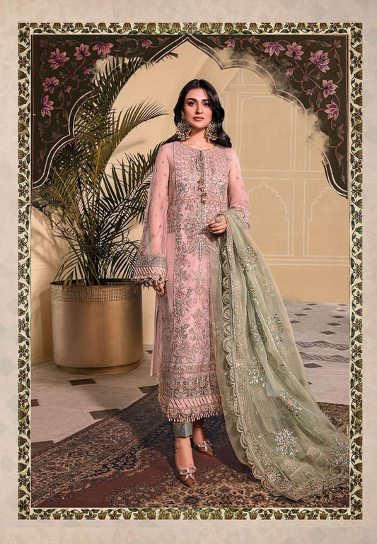 MARIA B NAWABI LUXURY HAND MADE COLLECTION|TOP PAKISTANI DRESS BY SHAEBIZ