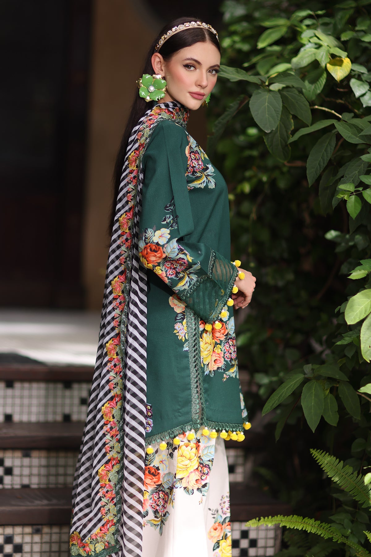 CHARIZMA 2026 LAWN COLLECTION| UNSTITCHED MASTER REPLICA BY SHAEBIZ
