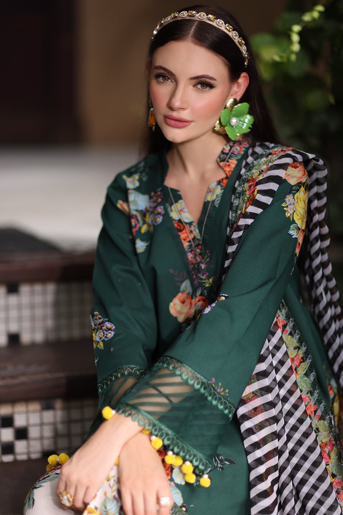 CHARIZMA 2026 LAWN COLLECTION| UNSTITCHED MASTER REPLICA BY SHAEBIZ